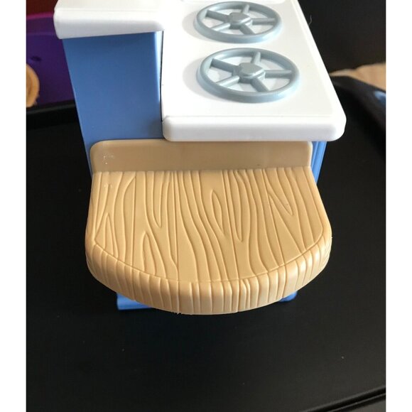 Fisher Price Briarberry Bear Kitchen Stove Baking Oven 1998 Doll Furniture - Picture 6 of 10